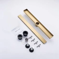 Linear Grid Shower Drain -Tahanbath gold tahanbath shower drains z w2898p232723 4f 1000