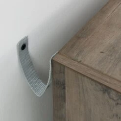 8-Tier Media Tower Rack, CD DVD Slim Storage Cabinet With Adjustable Shelves, Tall Narrow Bookcase In Gray -Tahanbath gray tahanbath pantry organizers z w1781p182841 31 1000