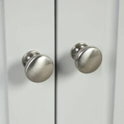 Grey Triangle Bathroom Storage Cabinet With Adjustable Shelves Freestanding Floor Cabinet For Home Kitchen -Tahanbath grey tahanbath pantry organizers z wf291467aae c3 1000