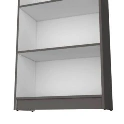 11.70 In. W X 24.70 In. D X 71.10 In. H Multi-Colored Wood Freestanding Linen Cabinet With 5-Shelves In Grey+White -Tahanbath grey white tahanbath linen cabinets ct xl p175160 44 1000