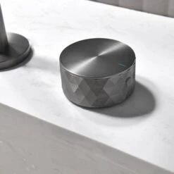 10 In. Widespread 3 Hole Bathroom Faucet Brass In Gunmetal Gray 11 10 In. Widespread 3 Hole Bathroom Faucet Brass In Gunmetal Gray -Tahanbath gunmetal gray widespread bathroom faucets q nk0936 c3 1000