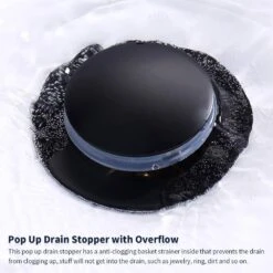 4 In. Centerset Bathroom Faucet Sink Mixer Tap With Drain And Supply Kits In Matt Black -Tahanbath matt black centerset bathroom faucets x dr 4001 mb 44 1000