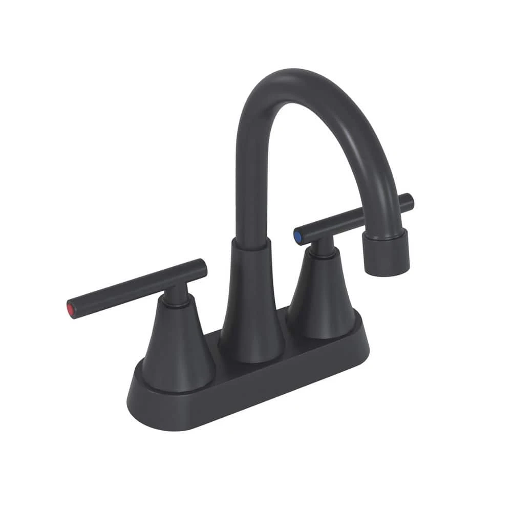 7.86 In. CUPC Certified 2-handle Bathroom Bidet Faucet Sink Faucet (Matte Black) 6 7.86 In. CUPC Certified 2-handle Bathroom Bidet Faucet Sink Faucet (Matte Black) - Image 6