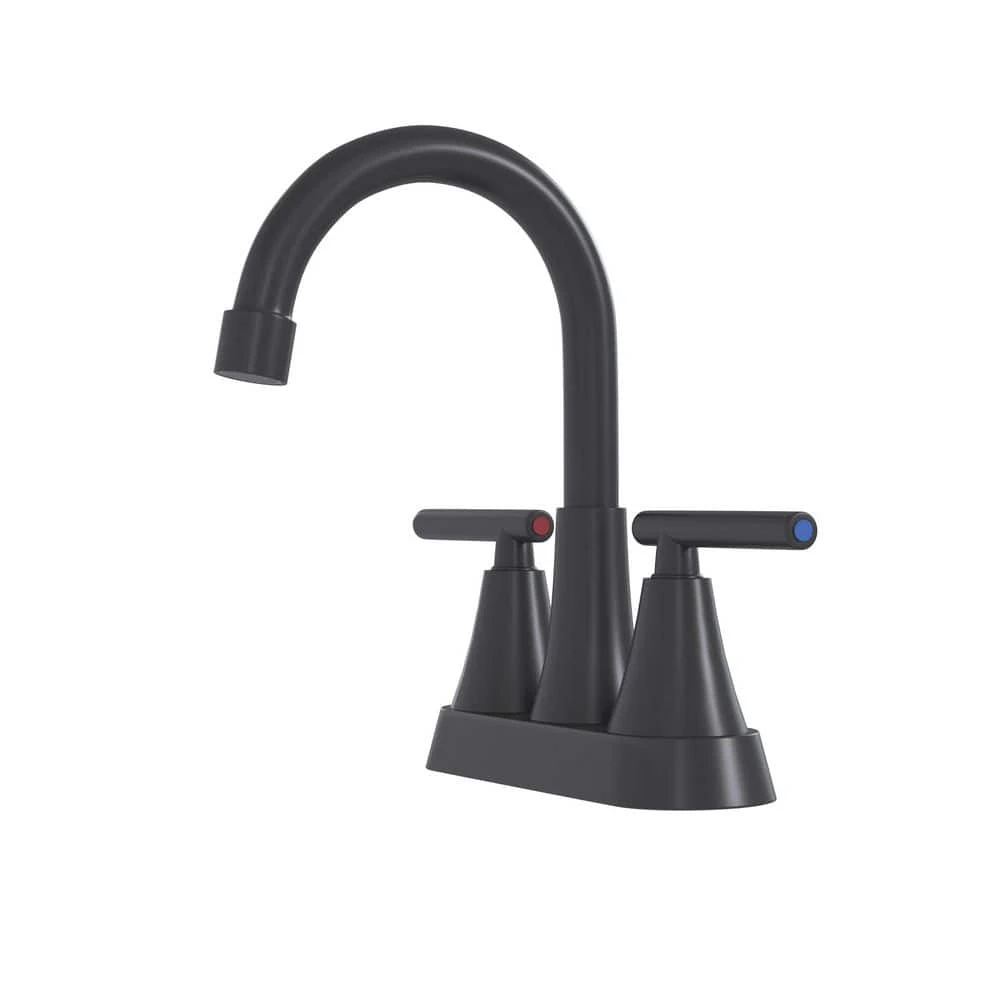 7.86 In. CUPC Certified 2-handle Bathroom Bidet Faucet Sink Faucet (Matte Black) 3 7.86 In. CUPC Certified 2-handle Bathroom Bidet Faucet Sink Faucet (Matte Black) - Image 3