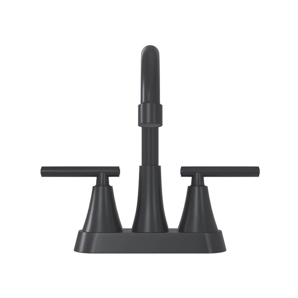 7.86 In. CUPC Certified 2-handle Bathroom Bidet Faucet Sink Faucet (Matte Black) 8 7.86 In. CUPC Certified 2-handle Bathroom Bidet Faucet Sink Faucet (Matte Black) - Image 8