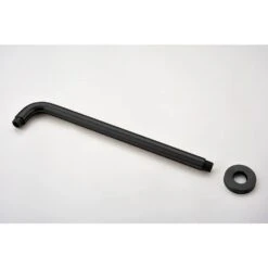 Single Handle 2-Spray Shower Faucet 2.0 GPM With Pressure Balance And Hand Shower In Matte Black -Tahanbath matt black tahanbath dual shower heads z w1272 101887 fa 1000