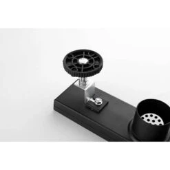 12 In. Linear Shower Drain, Included Hair Strainer And Leveling Feet In Matt Black 12 12 In. Linear Shower Drain, Included Hair Strainer And Leveling Feet In Matt Black -Tahanbath matt black tahanbath sink strainers y w2287 p147633 fa 1000