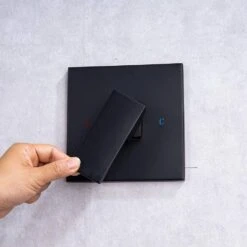 1-Spray Patterns With 2.5 GPM 10 In. Wall Mount Rain Fixed Shower Head In Matte Black (Valve Included) 12 1-Spray Patterns With 2.5 GPM 10 In. Wall Mount Rain Fixed Shower Head In Matte Black (Valve Included) -Tahanbath matte black fixed shower heads pzz 93101 h zq 1d 1000