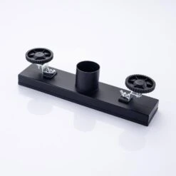 2.75 In. W X 12 In. D Grid Shower Drain Stainless Steel Decorative Drain Cover With Matte Black -Tahanbath matte black shower drains q pzz 7002h 12 c3 1000