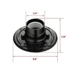 Shower Drain Base With Adjustable Ring + Rubber Coupler For Linear Shower Drain Installation -Tahanbath matte black shower drains z w92870415 c3 1000
