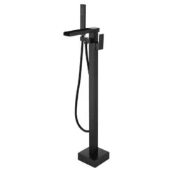 Single-Handle Claw Foot Tub Faucet In Matte Black