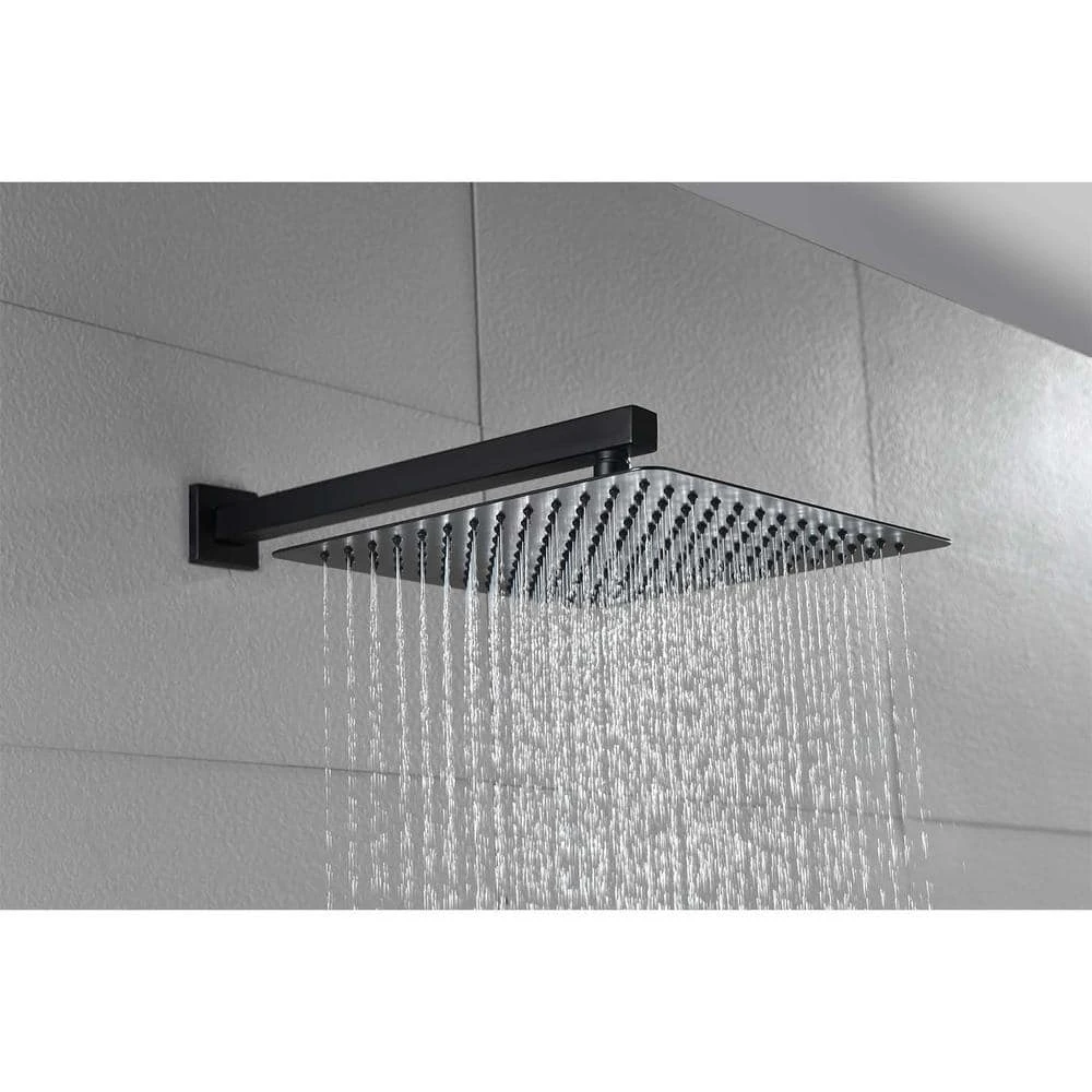 2-Spray Shower System With Rain Shower Head, Hand Shower Head, Water Control Valve, Shower Bracket, Hose And Niche 4 2-Spray Shower System With Rain Shower Head, Hand Shower Head, Water Control Valve, Shower Bracket, Hose And Niche - Image 4