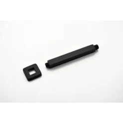 1-Spray Patterns Shower Head With Dual Ceiling Mount1.5 GPM In Matte Black -Tahanbath matte black tahanbath dual shower heads y w92850261 4f 1000