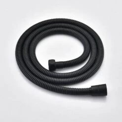 2-Spray 2.5 GPM Ceiling Mounted Shower Dual System Combo Set With Handheld And 16 In. Shower Head In Matte Black -Tahanbath matte black tahanbath dual shower heads z th6006 16mb fa 1000