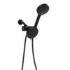 8-spray 4.7 In. Wall Mount 1.8 GPM Dual Shower Head And Handheld Shower Head In Matte Black
