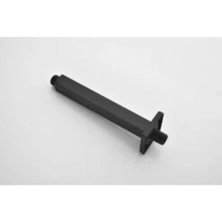 1-Spray Patterns With 2.5 GPM 0 In Ceiling Mount Rain Fixed Shower Head In Matte Black -Tahanbath matte black tahanbath fixed shower heads z w1272 64834 4f 1000