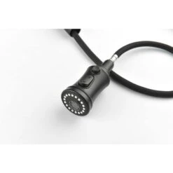 Single Handle Touch Pull Down Sprayer Kitchen Faucet In Matte Black -Tahanbath matte black tahanbath pull down kitchen faucets y w928 50259 1f 1000