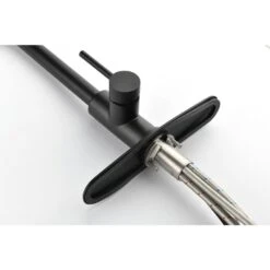 Kitchen Faucet Single Handle Pull Down Sprayer Kitchen Faucet In Matte Black 14 Kitchen Faucet Single Handle Pull Down Sprayer Kitchen Faucet In Matte Black -Tahanbath matte black tahanbath pull down kitchen faucets z th9001mb 8 76 1000