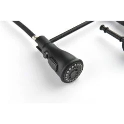 21 In. Touch Kitchen Faucet With Pull Down Sprayer In Black 360° Spout Swivel -Tahanbath matte black tahanbath pull down kitchen faucets z w2287p143151 44 1000