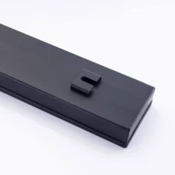 2.75 In. W X 24 In. D Grid Shower Drain Stainless Steel Decorative Drain Cover With Matte Black -Tahanbath matte black tahanbath shower drains q pzz 7002h 24 fa 1000