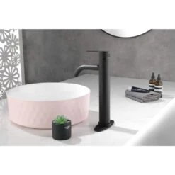 Single Hole Single Handle Bathroom Faucet Vanity Faucet Modern RV Faucet Deck Mount 1-Hole Or 3-Holes -Tahanbath matte black tahanbath single hole bathroom faucets z w1272 64939 44 1000