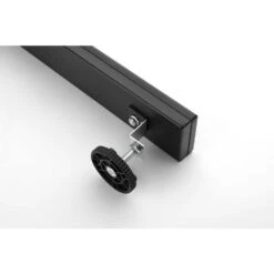 36 In. Linear Shower Drain With Removable Grate Stainless Shower Drain Included Hair Strainer In Matte Black -Tahanbath matte black tahanbath sink strainers y w2287 s00010 1f 1000