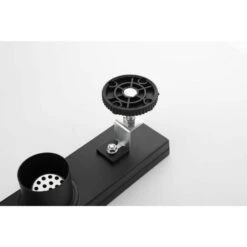 12 In. Linear Shower Drain With Removable Quadrato Pattern Grate, 304 Stainless Shower Drain In Matte Black -Tahanbath matte black tahanbath sink strainers y w928 91554 4f 1000