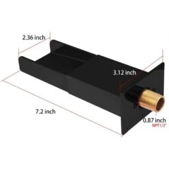 Matte Black Shower Kit 10 In. Brass Bathroom Deluxe Rain Mixed Shower Kit Wall Mounted Shower Head Shower Faucet -Tahanbath matte black tahanbath wall bar shower kits z ke a3807 mb fa 1000