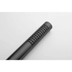 Eco-Performance Handheld Shower With 28 In. Slide Bar And 59 In. Hose In Matte Black -Tahanbath matte black tahanbath wall bar shower kits z w2287p182866 66 1000