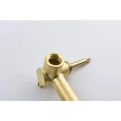 Double Handle Bathroom Faucet Wall Mounted Bathroom Sink Faucet In Matte Black -Tahanbath matte black tahanbath wall mounted faucets y w2287 p185559 1f 1000