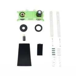 Sleek Waterfall Single Handle Wall Mounted Bathroom Sink Faucet In Matte Black -Tahanbath matte black wall mounted faucets xy 2277b kxc 44 1000