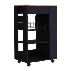 14.50 In. W X 22.40 In. D X 35.40 In. H Black Particle Board Freestanding Linen Cabinet With 2-Shelves In Light Oak -Tahanbath multicolor tahanbath linen cabinets ct xl s00098 1f 1000