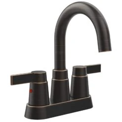4 In. Centerset 2-Handle Bathroom Sink Faucet Vanity Faucet Bathroom Faucet In Oil Rubbed Bronze