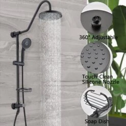 Single-Handle Claw Foot Tub Faucet With Hand Shower InOil-Rubbed Bronze -Tahanbath oil rubbed bronze tahanbath claw foot tub faucets z w121949130 4f 1000