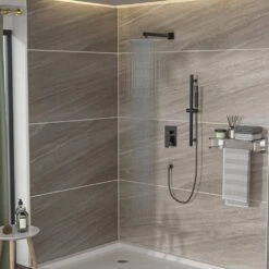 1-Spray Patterns With 1.8 GPM 10 In. Wall Mount Rain Fixed Shower Head In Oil-Rubbed Bronze -Tahanbath oil rubbed bronze tahanbath fixed shower heads z w124382393 31 1000