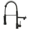 Commercial Kitchen Faucet With Pull Down Sprayer, Single Handle Single Lever Kitchen Sink Faucet