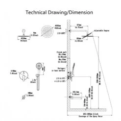 Single Handle 3-Spray High Pressure Tub And Shower Faucet Combo In Polished Chrome (Valve Included) -Tahanbath polished chrome bathtub shower faucet combos w1194 d96203cp zq c3 1000