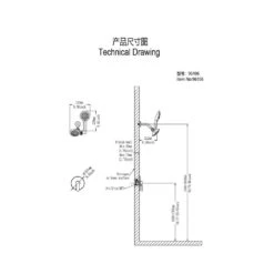 Modern 5-Spray Patterns With 2.5 GPM 4.68 In. Wall Mount Dual Shower Heads With 71 In. Shower Hose In Polished Chrome 17 Modern 5-Spray Patterns With 2.5 GPM 4.68 In. Wall Mount Dual Shower Heads With 71 In. Shower Hose In Polished Chrome -Tahanbath polished chrome dual shower heads pzz rx96106cp zq c3 1000