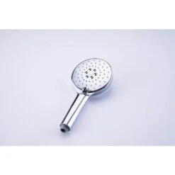 3-Spray Patterns With 2.5 GPM 10 In. Wall Mount Shower Set Dual Shower Heads With Handheld Spray In Polished Chrome -Tahanbath polished chrome dual shower heads w1194 d96202cp zq 4f 1000