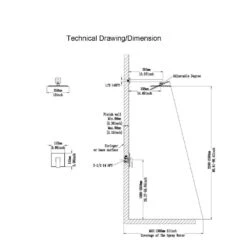 1-Spray Patterns With 2.5 GPM 10 In. Wall Mount Rain Fixed Shower Head In Polished Chrome (Valve Included) 14 1-Spray Patterns With 2.5 GPM 10 In. Wall Mount Rain Fixed Shower Head In Polished Chrome (Valve Included) -Tahanbath polished chrome fixed shower heads pzz 93101 cp zq c3 1000
