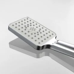 Single-Handle 3-Spray Patterns Anti-scald Shower Fixtures With Rough-In Pressure Balanced Valve In Polished Chrome -Tahanbath polished chrome shower faucets w1194 d98102cp kxc fa 1000