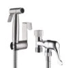 Single Bidet Faucet With Handle In Silver