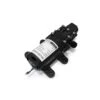 12V 70W Self-Priming Water Pump (130PSI, 6L/Min) With 2 Hose Clamps-For RV, Camper, Marine, Boat
