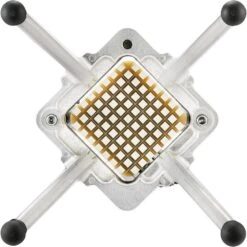 Vegetable Fruit Chopper: Stainless Steel French Fry Cutter With 4-Blades And Tray -Tahanbath tahanbath food choppers z t3342p311740 76 1000