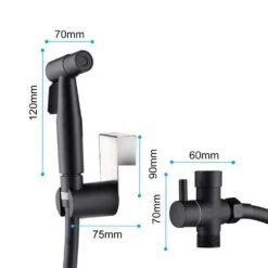 Handheld Bidet Sprayer Kit Bidet Attachment, Stainless Steel, Easy Install, High Pressure-for Toilet -Tahanbath tahanbath handheld bidets z d0102hpitmv 76 1000