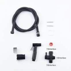 Handheld Bidet Sprayer Kit Bidet Attachment, Stainless Steel, Easy Install, High Pressure-for Toilet -Tahanbath tahanbath handheld bidets z d0102hpitmv fa 1000