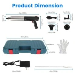 Electric Toilet Plunger: High-Pressure Air Drain Blaster With Real-Time Pressure Display, For Toilets, Floor Drains -Tahanbath tahanbath plungers z d01027hxl7v 44 1000