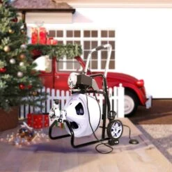 KT-9001J DrainMaster Max 75 Ft. X 1/2 In. Sewer Snake Electric Auger -Tahanbath tahanbath sewer machines z w2841p218166 1f 1000