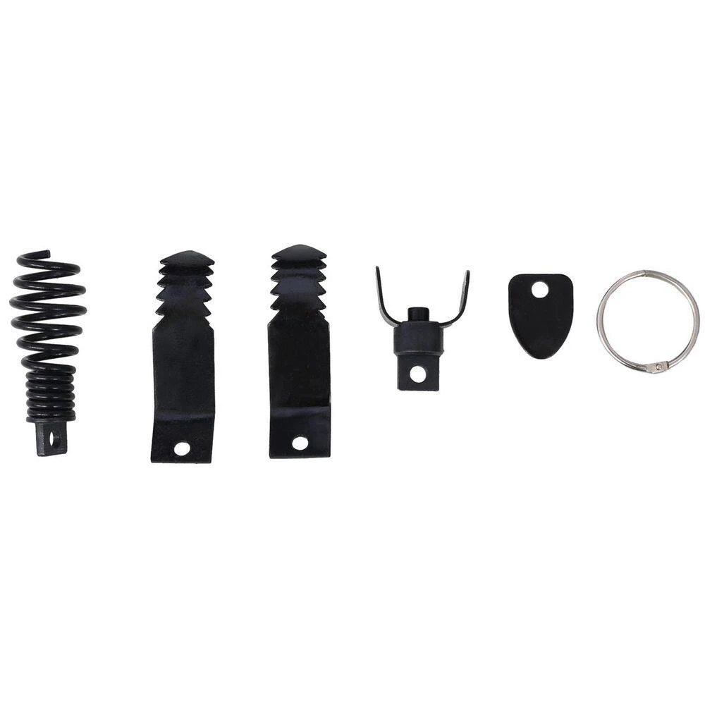 Commercial Sewer Snake Drill Drain Auger Cleaner Cable 60 Ft. Long 1/2 In. 4)-Cutter Set And Foot Switch With Wheel 2 Commercial Sewer Snake Drill Drain Auger Cleaner Cable 60 Ft. Long 1/2 In. 4)-Cutter Set And Foot Switch With Wheel - Image 2