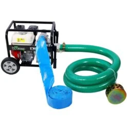 Water Pump 3 In. 264Gpm, 163cc Honda GX160 Engine, 3 In. NPT COUPLER, WITH ACCESSORIES KIT AND HANDLE WHEEL KIT -Tahanbath tahanbath sewer machines z w465p245730 31 1000